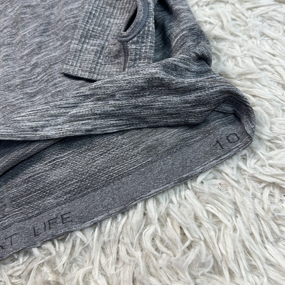 Lululemon Swiftly Tech Long Sleeve Crew Heathered Slate - Picture 2 of 5